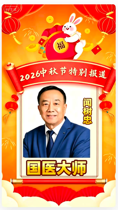 仁心济世承岐黄 月满杏林暖人间—     国医大师闻树忠的中秋情怀